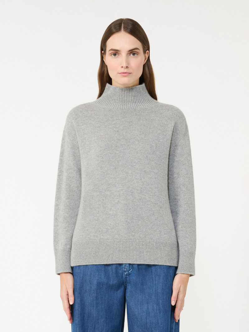 QUERCIA Cashmere polo-neck sweater 3