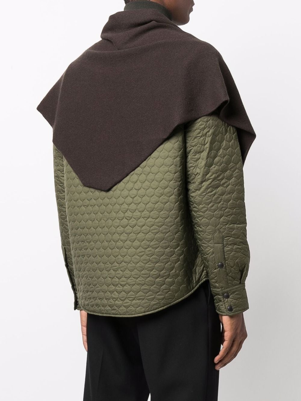 knitted cashmere scarf - 5