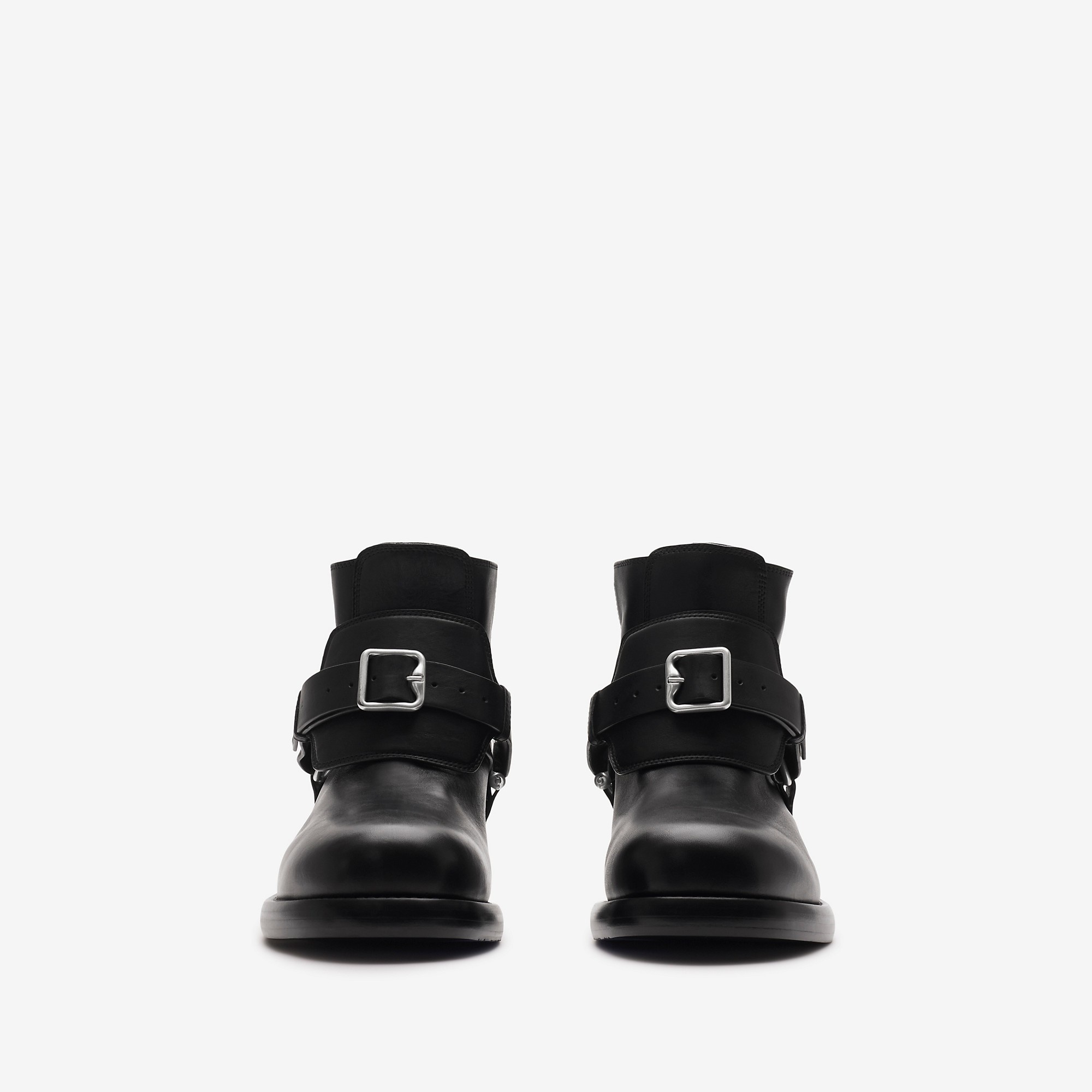 Leather Cobble Boots - 3