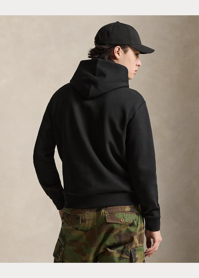 Logo Double-Knit Hoodie 4