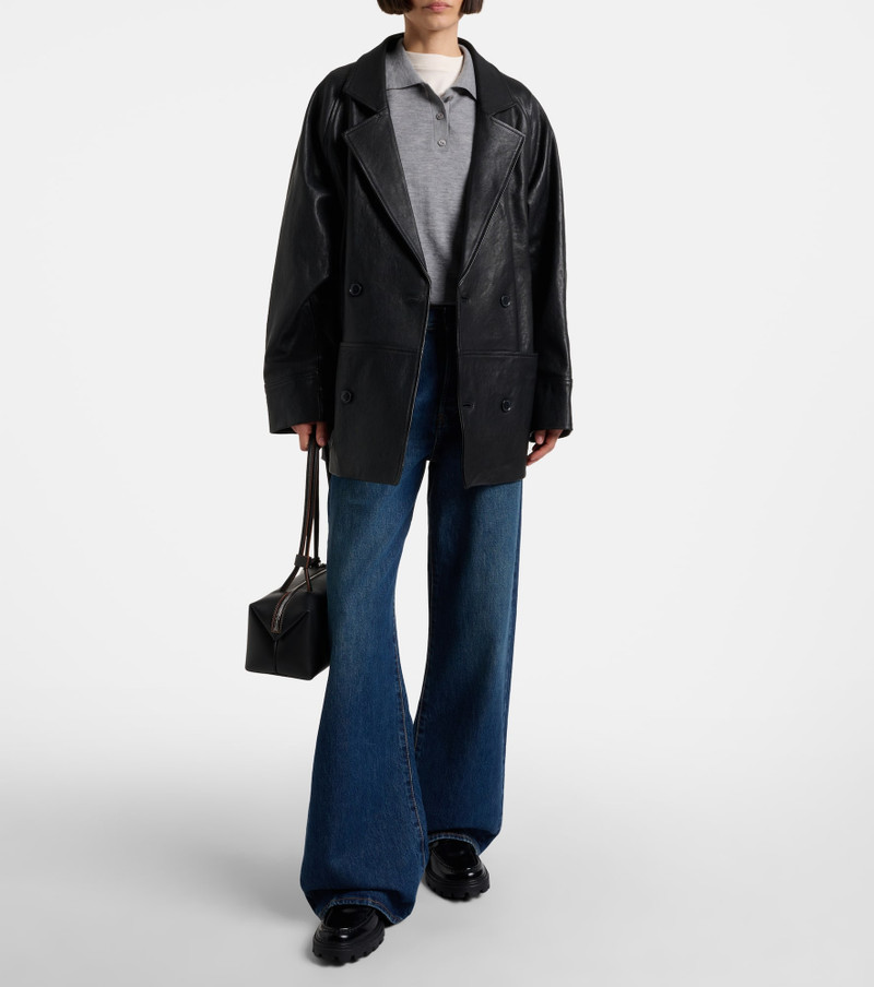 FRAME Loose low-rise wide-leg jeans outlook