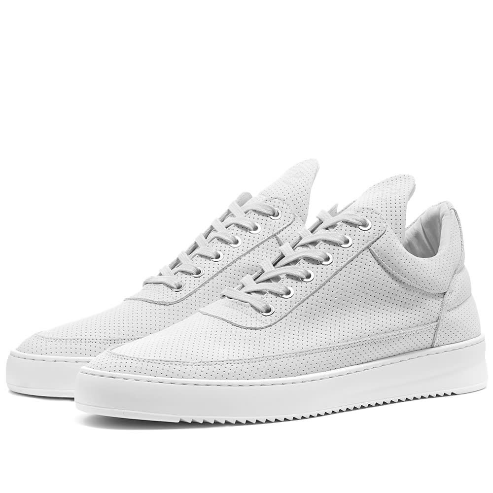 Filling Pieces Low Ripple Nubuck Perforated Sneaker - 1