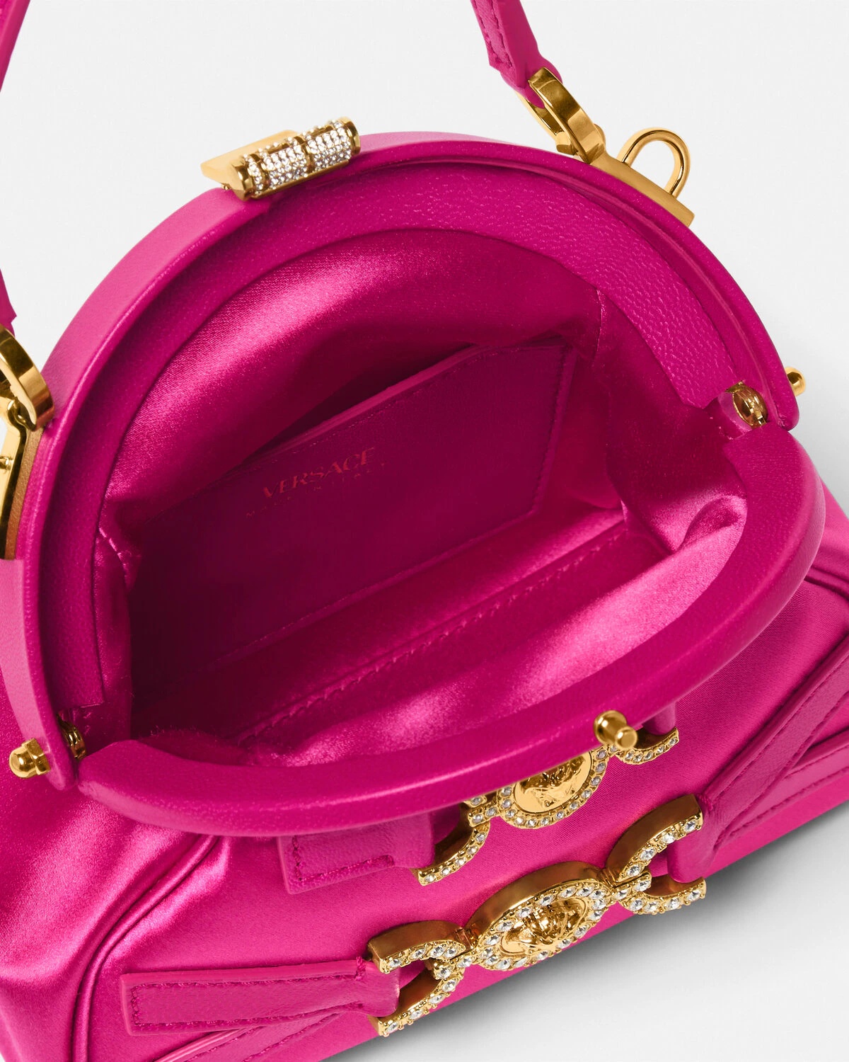 Crystal Medusa '95 Satin Mini Bag - 4