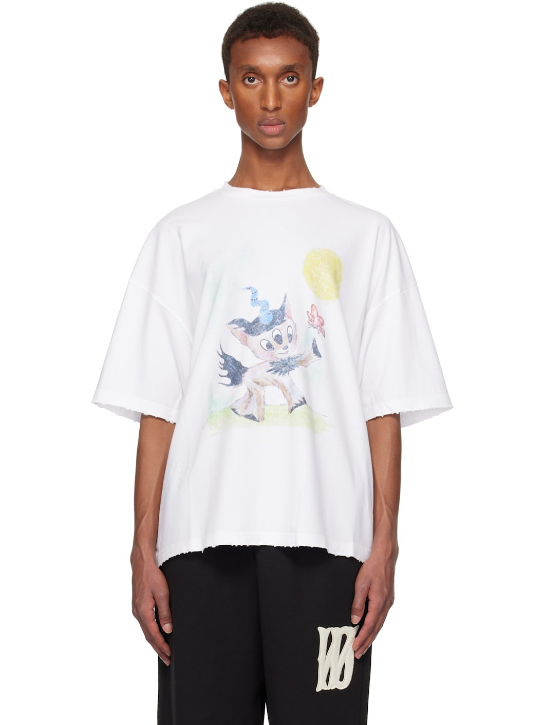 White Monster Pony T-shirt - 1