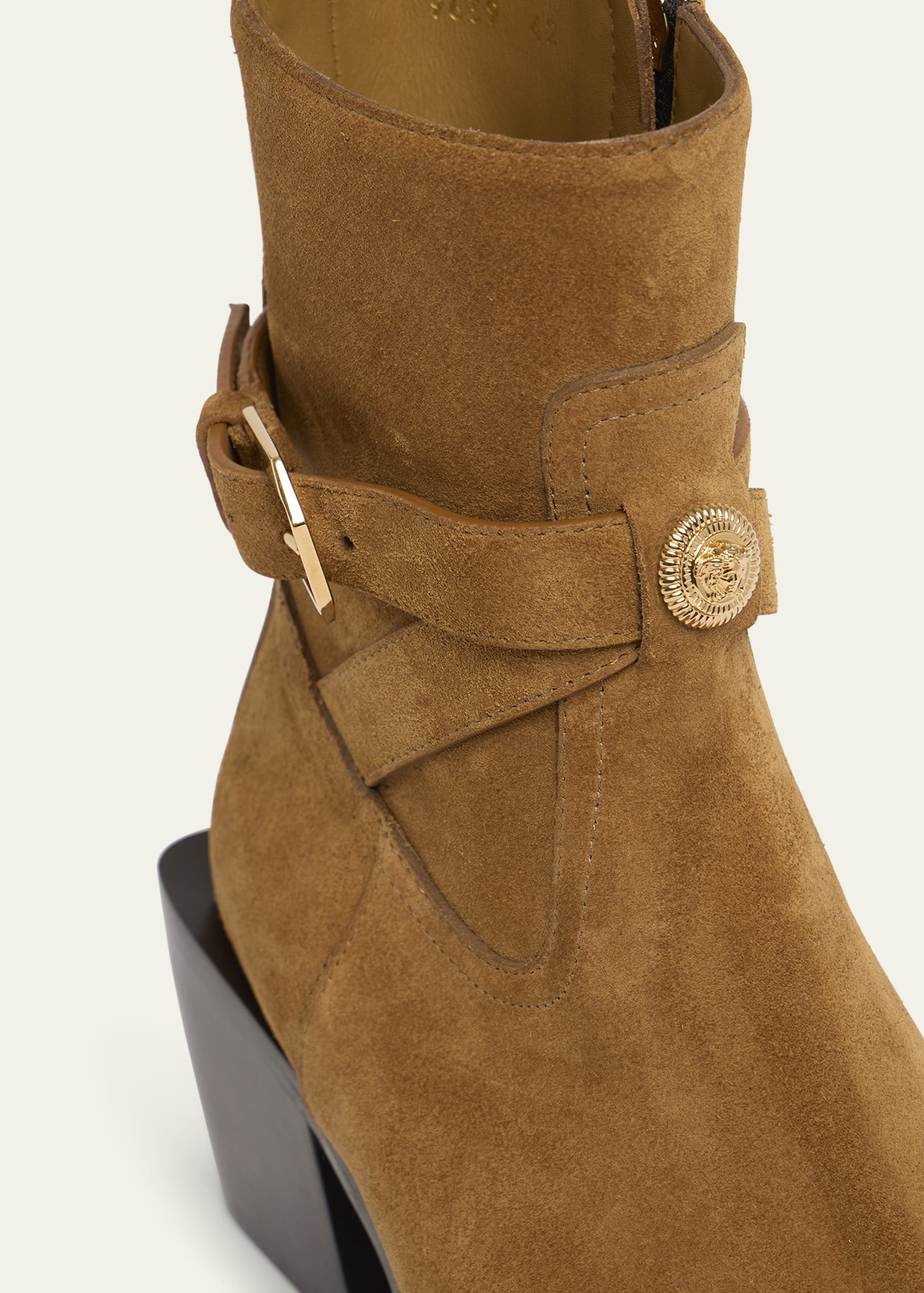 Men's Medusa Suede Booties - 4