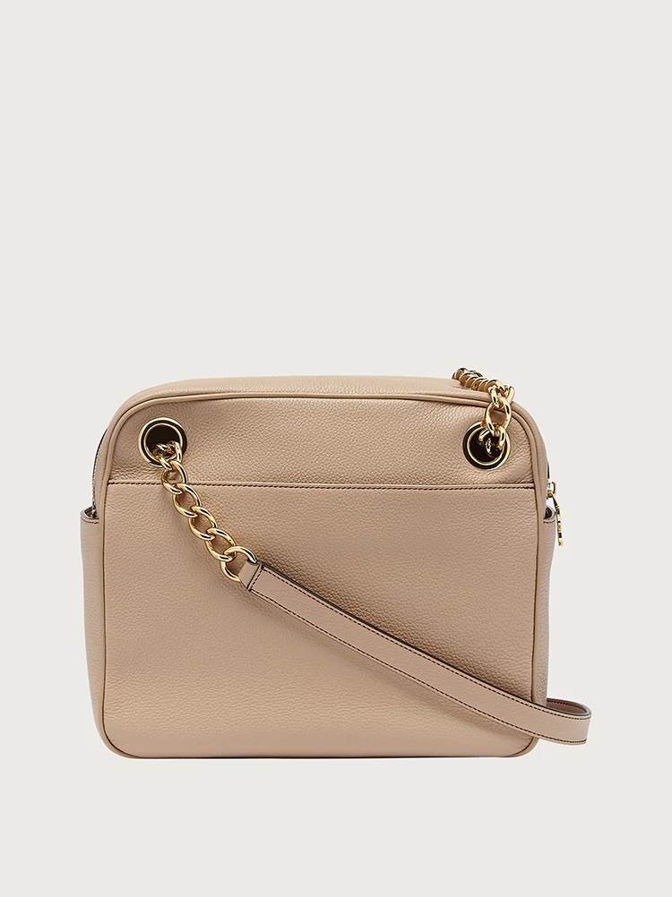 FERRAGAMO ICONIC CROSS BODY BAG - 5