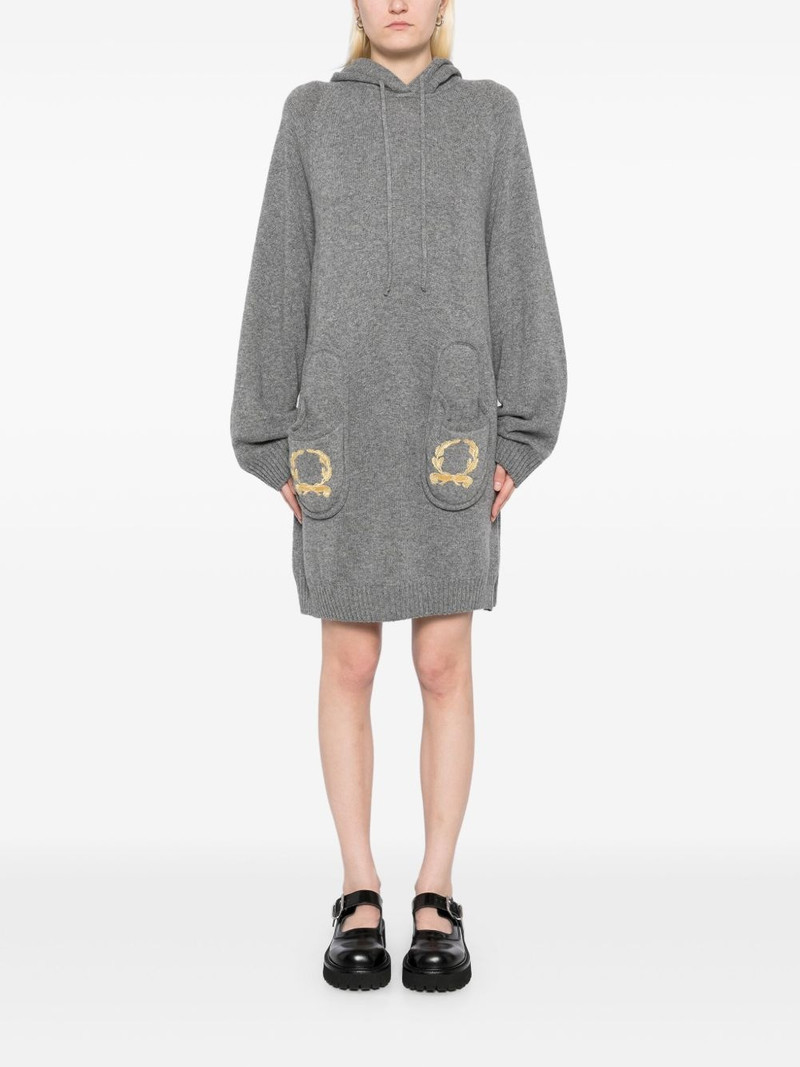 Moschino hooded dress outlook