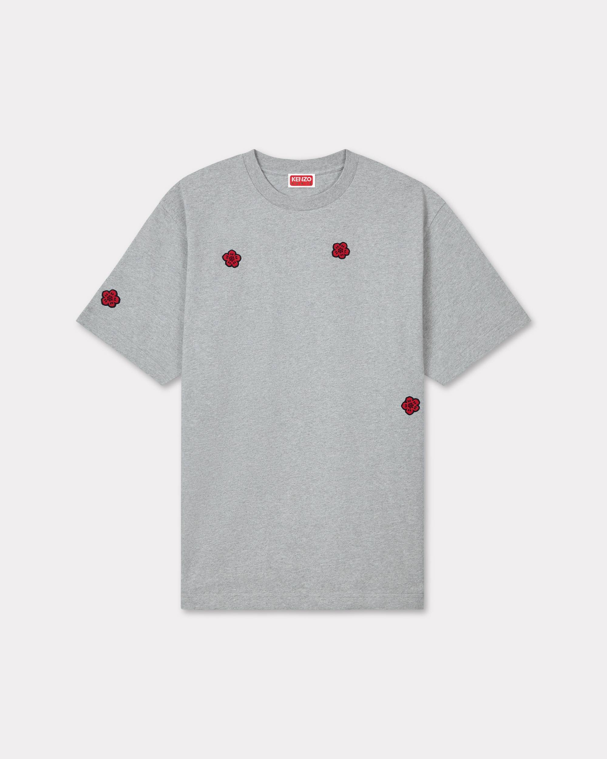 'Boke Flower' embroidered T-shirt - 1