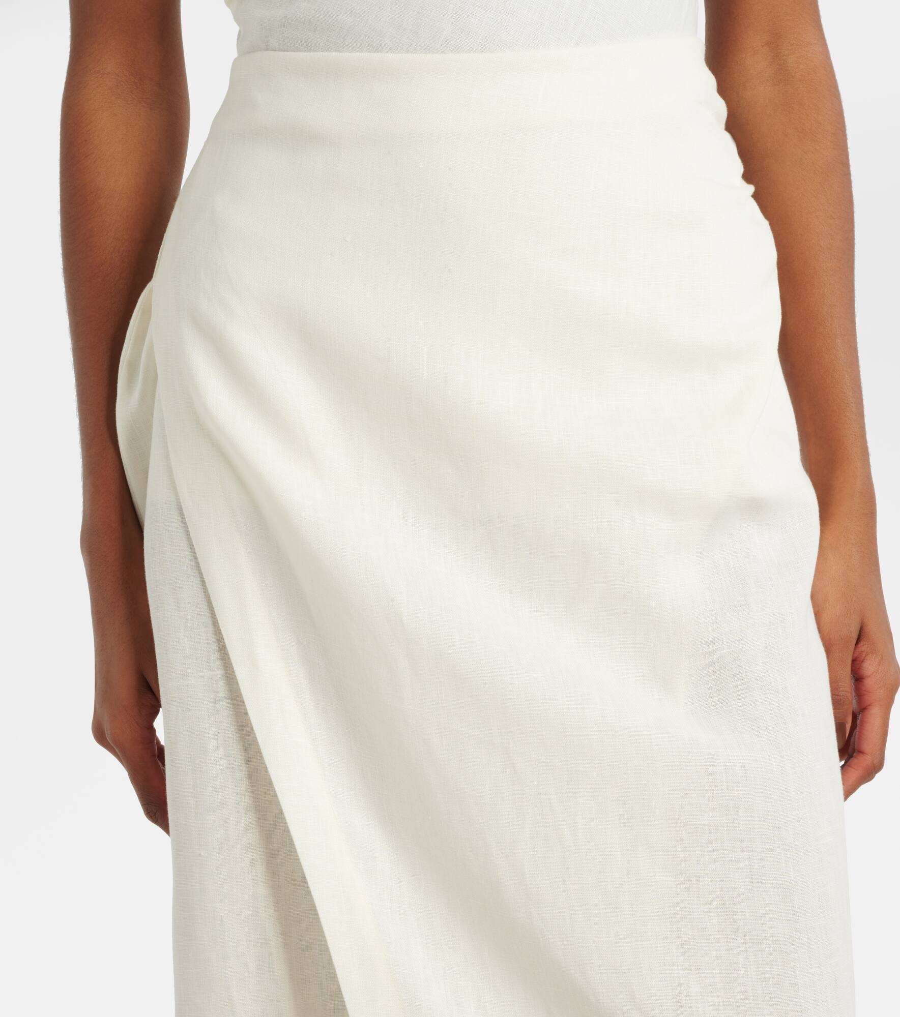 Suis linen maxi skirt - 4