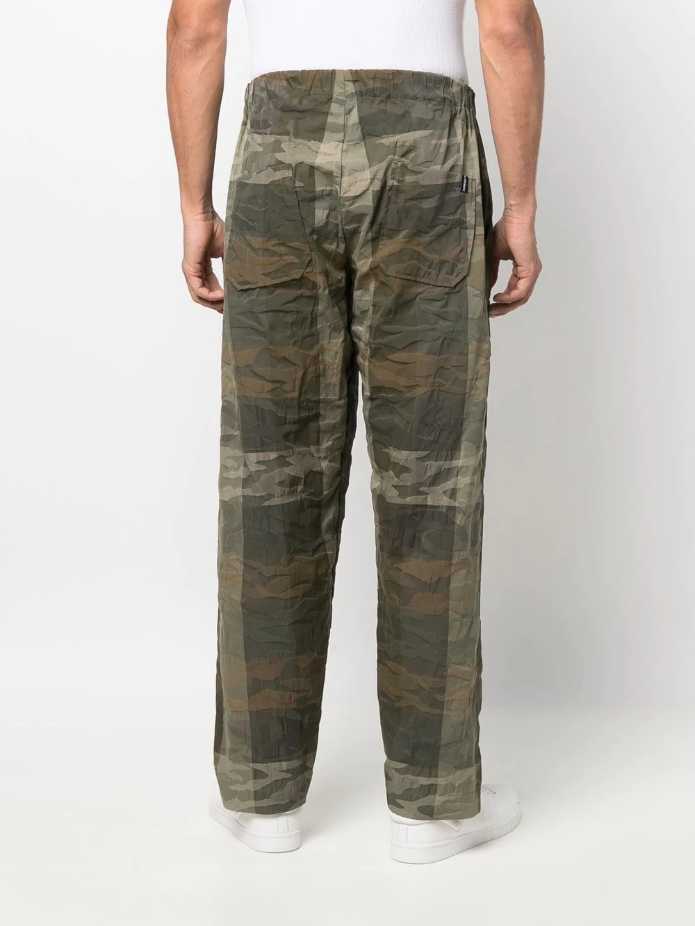 CAPTAIN Military Camo Cotton & Nylon Trousers - 4