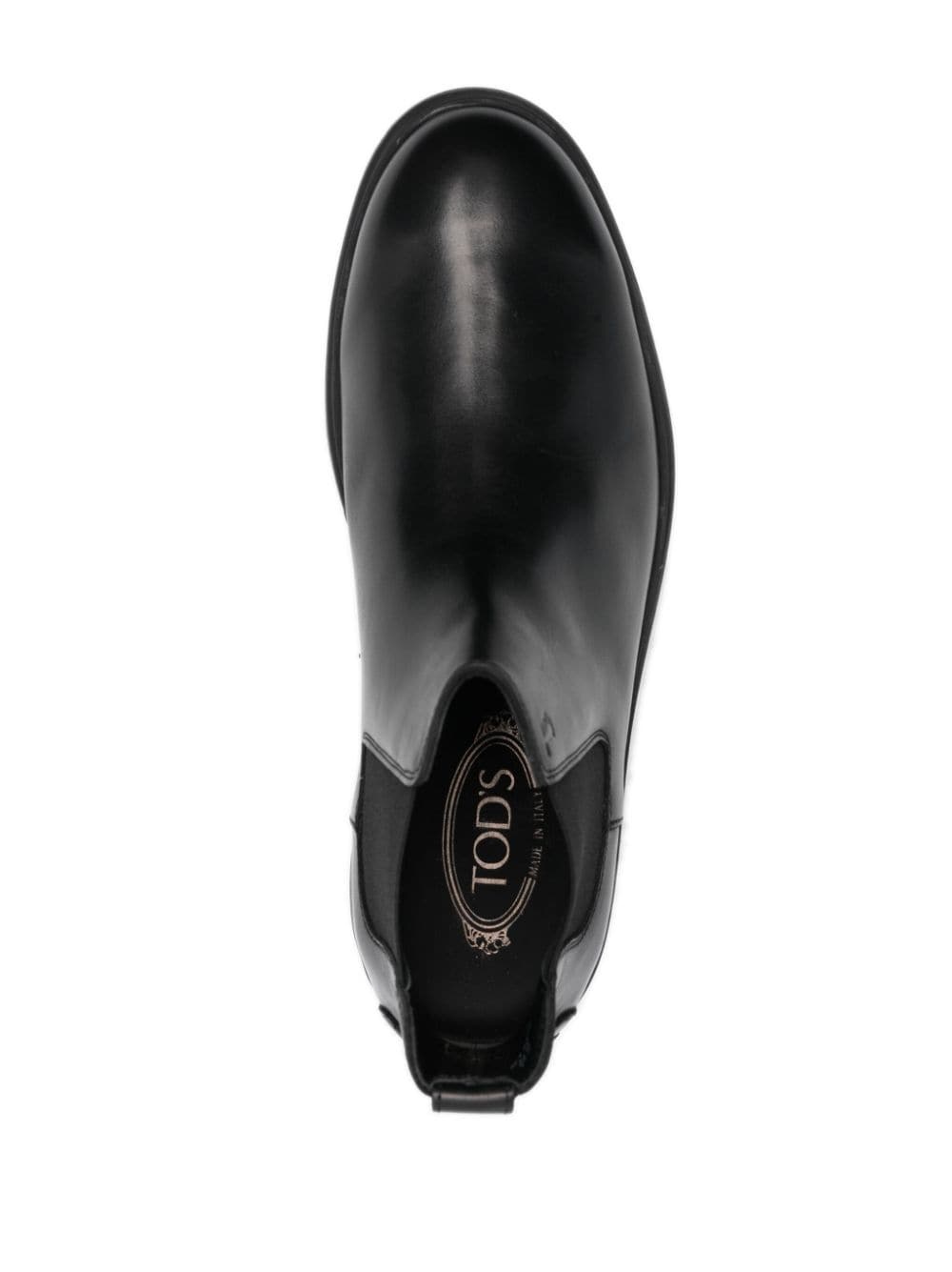 Tronchetto slip-on leather boots - 4