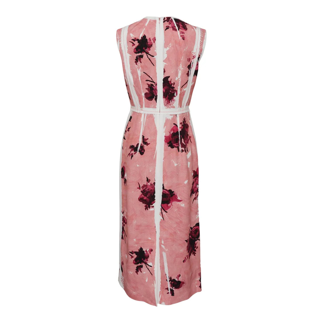 Sleeveless Pencil Midi Dress - 2