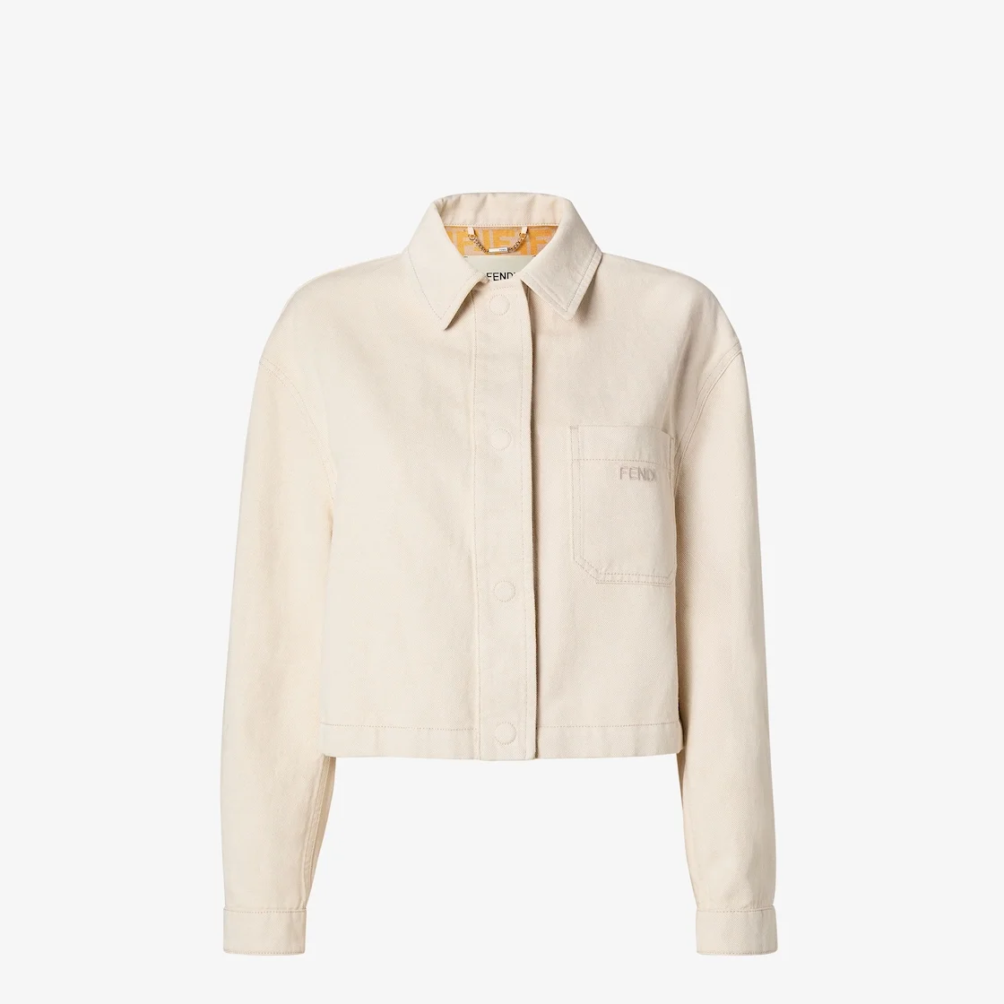 Jacket Beige denim jacket - 1