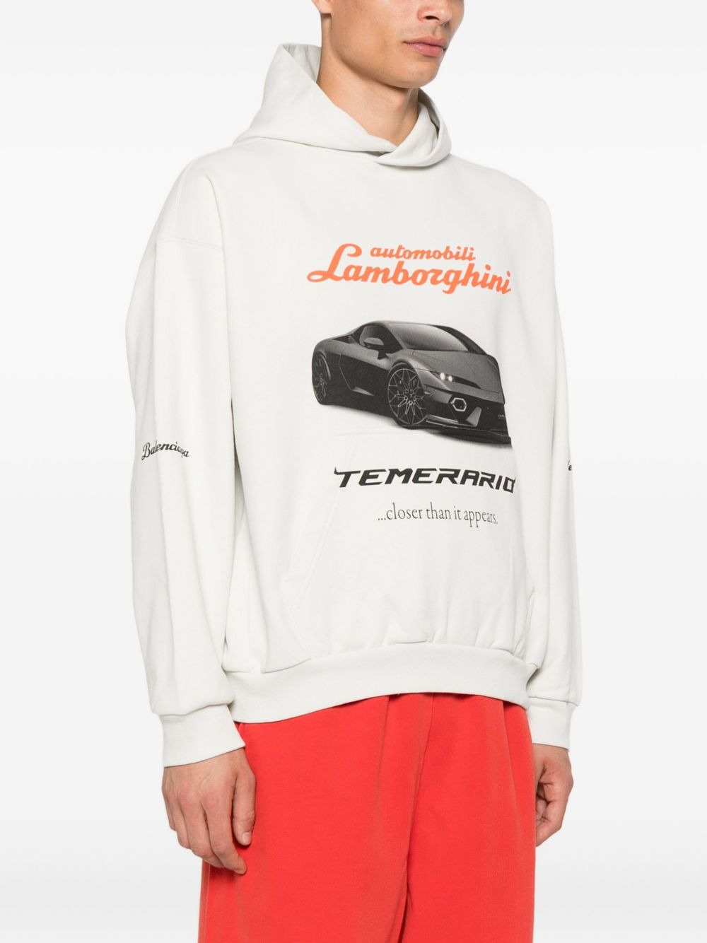 x Automobili Lamborghini graphic-print hoodie - 3