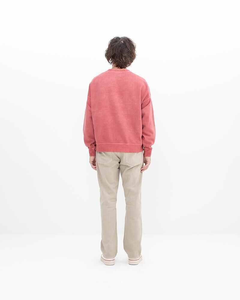 AMPLUS SB SWEAT L/S (U.D.) RED - 3