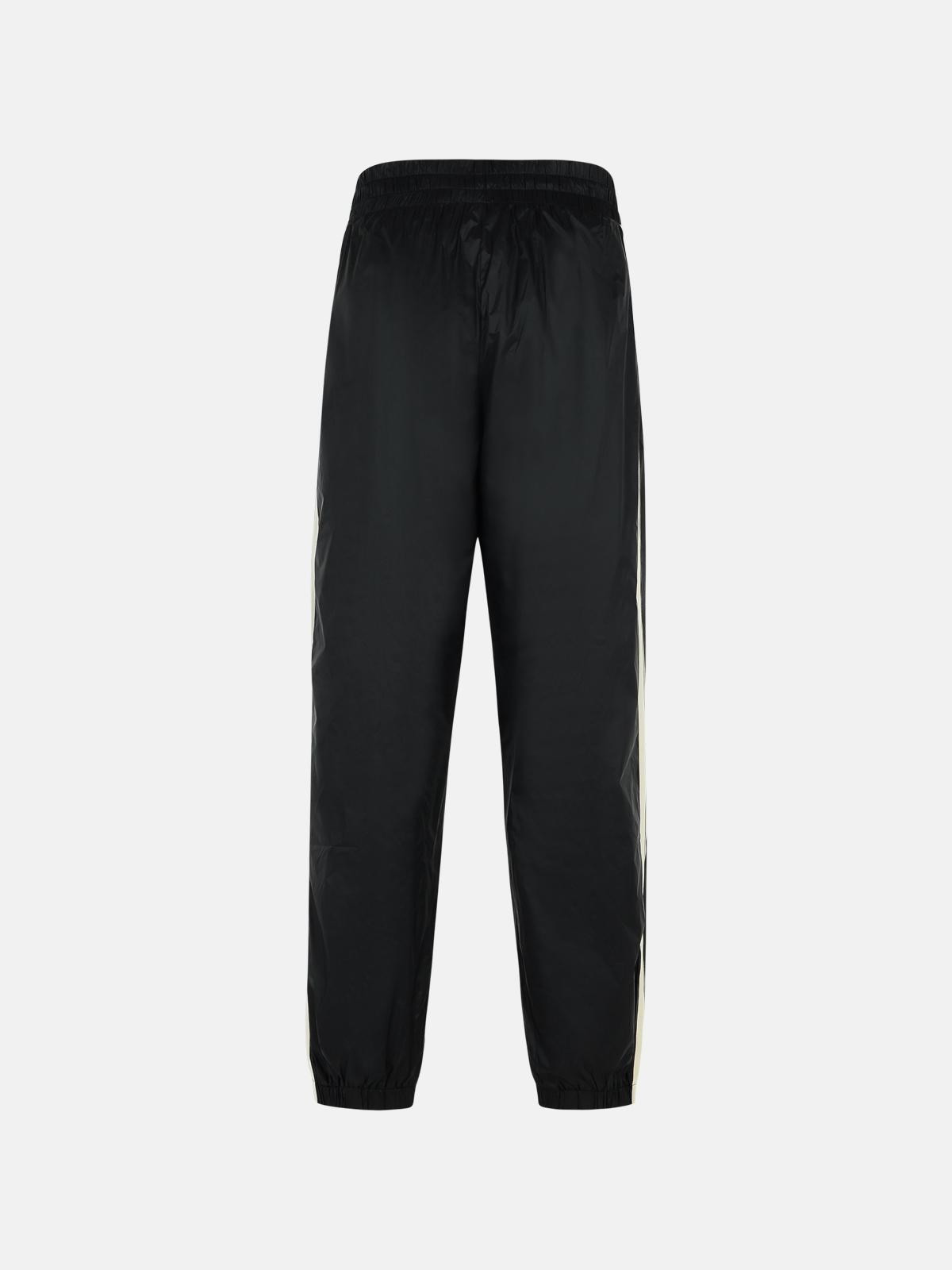 TRACK' BLACK POLYAMIDE PANTS - 3