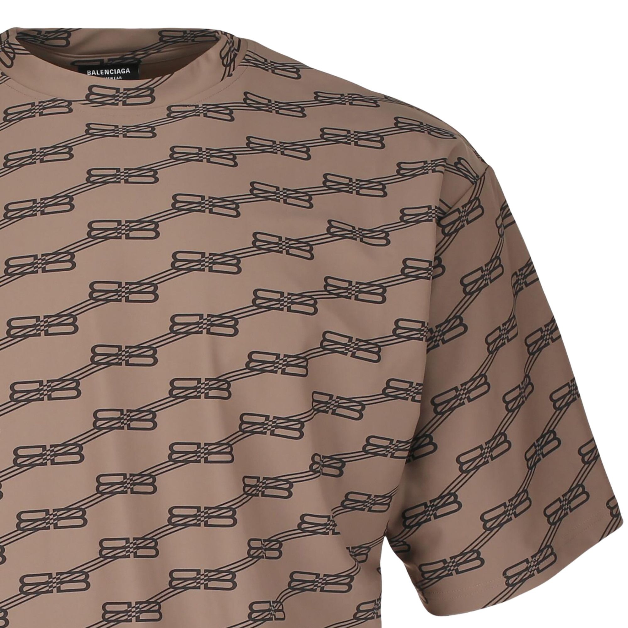 【Balenciaga】 正規品★ BB Monogram Swim T-Shirt Beige BALENCIAGA Balenciaga Monogram Swim T-Shirt 'Beige' | goat