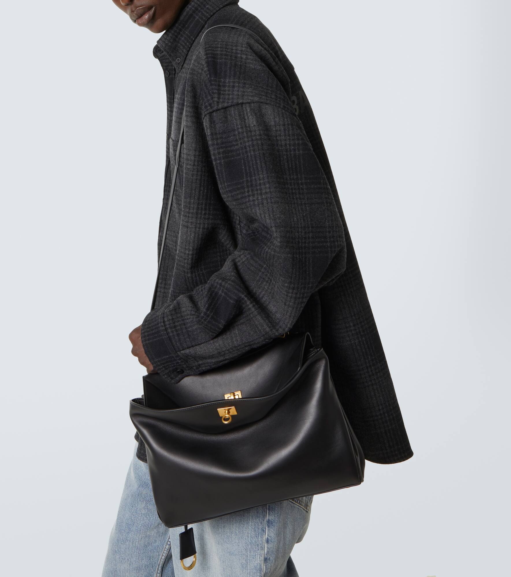 Rodeo Medium leather tote bag - 3