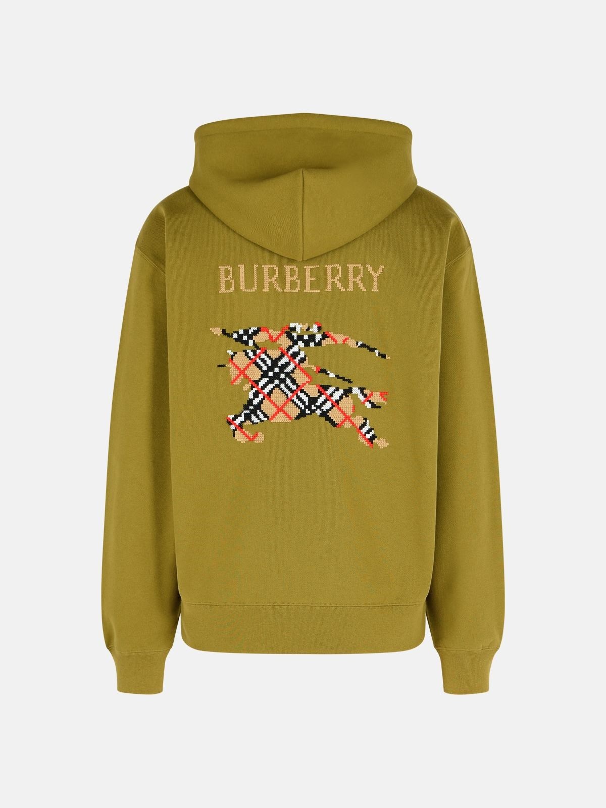'RORY CK' GREEN COTTON SWEATSHIRT - 3