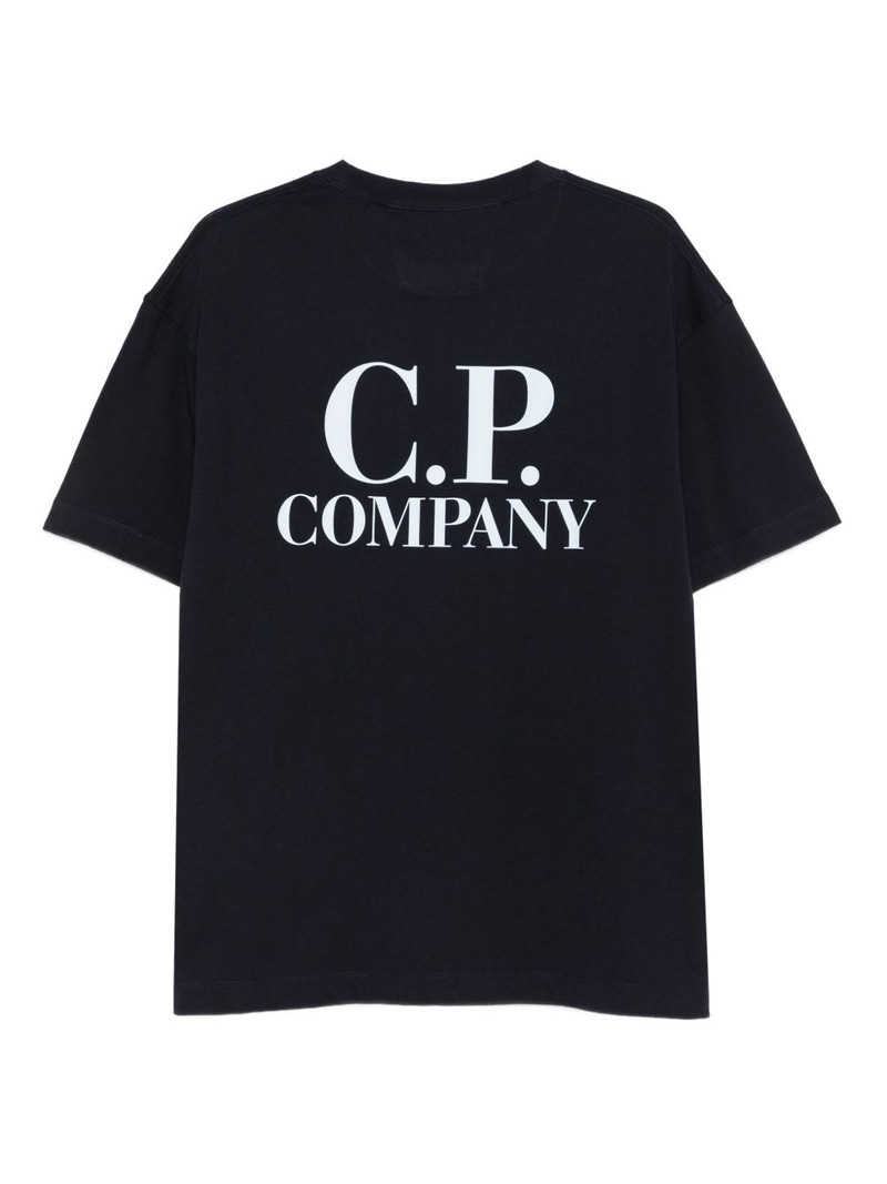 C.P. Company logo-print cotton T-shirt outlook