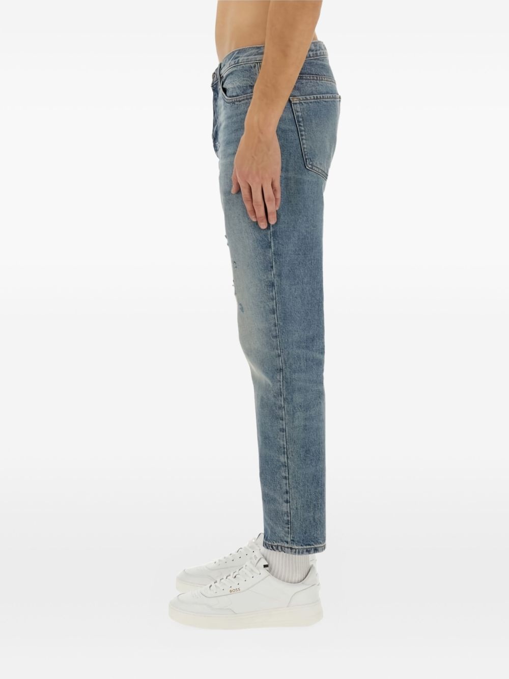 distressed jeans - 2