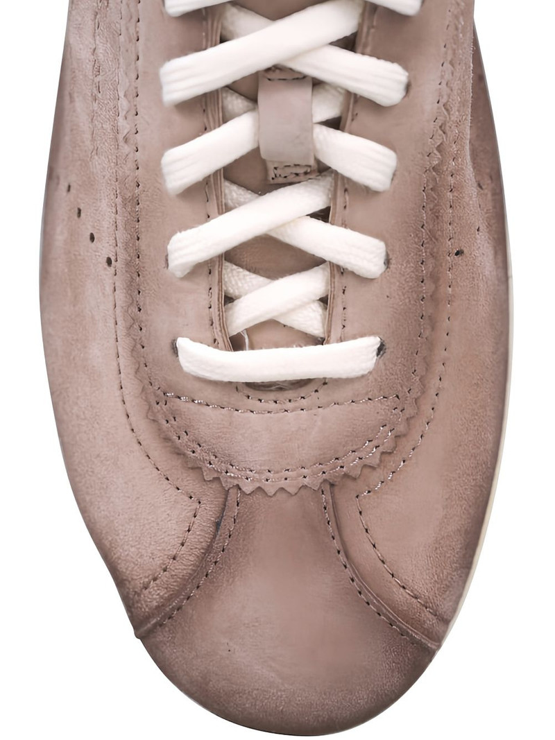 Yorker suede lace-up sneakers 4