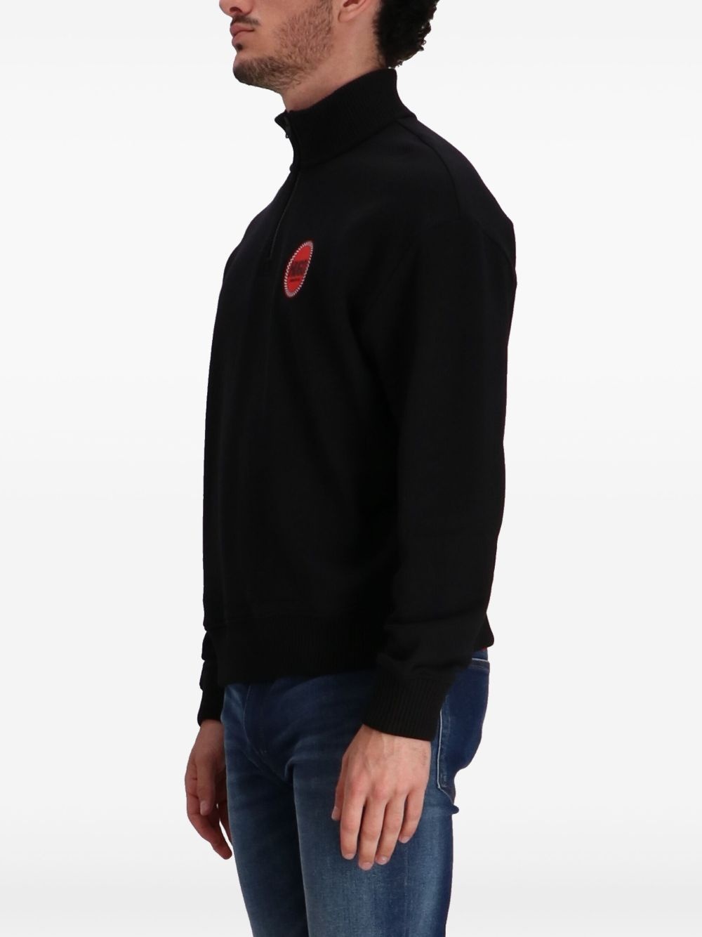 logo-print sweatshirt - 3