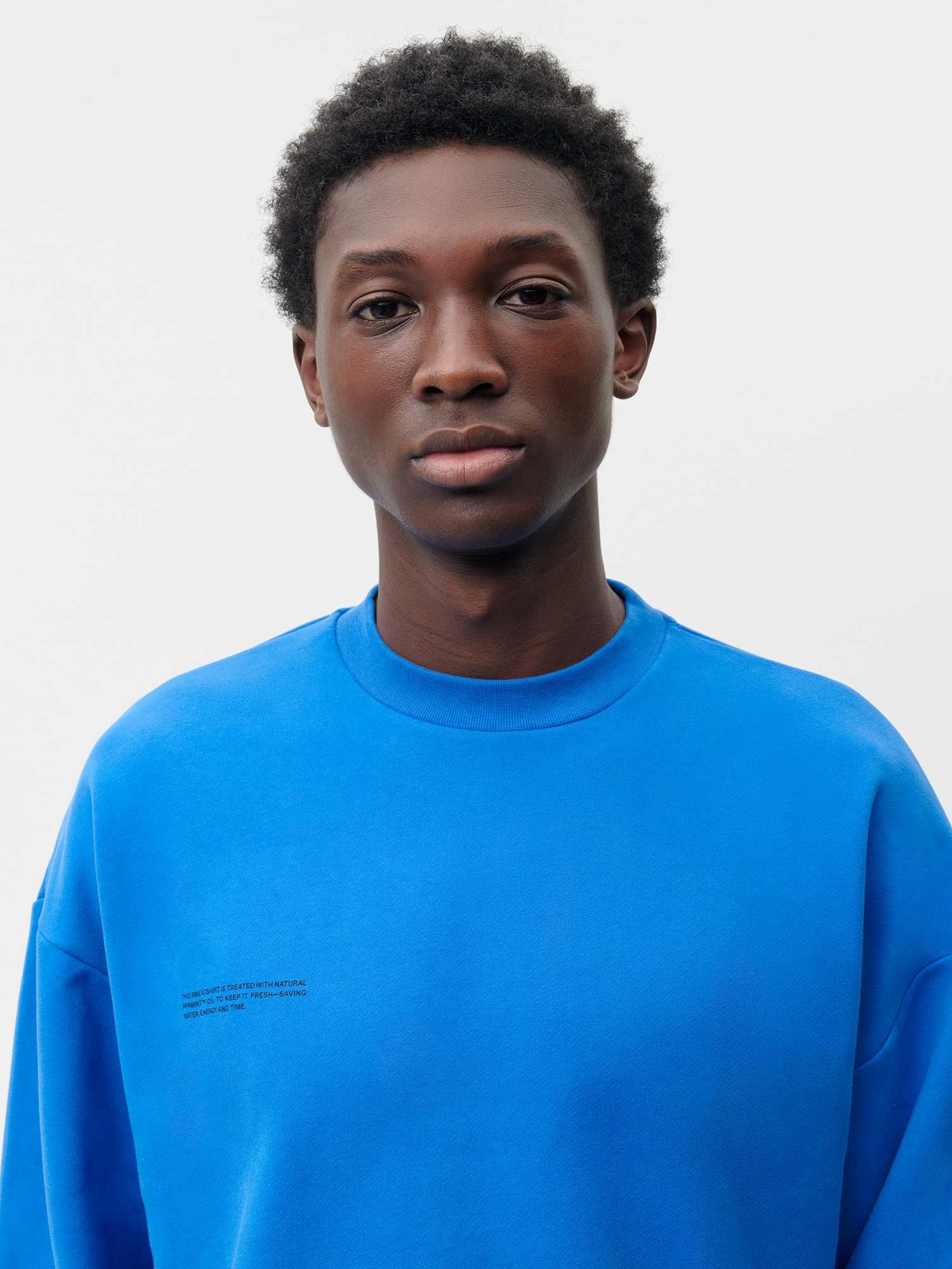 Mens 365 Midweight Sweatshirt - Cobalt Blue - 4