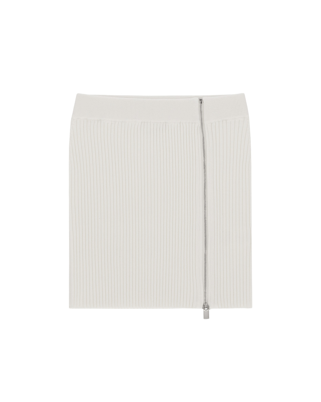 KNIT ZIP SKIRT - 1