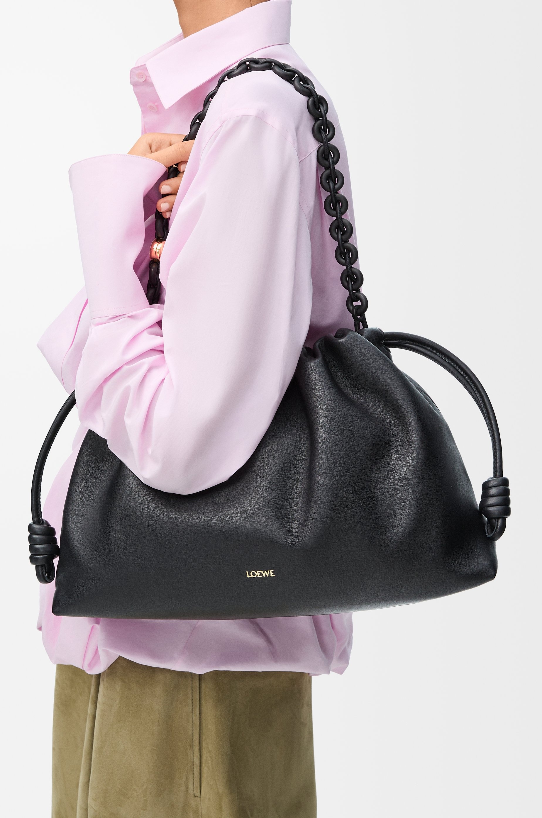 Large Flamenco purse in mellow nappa lambskin - 3