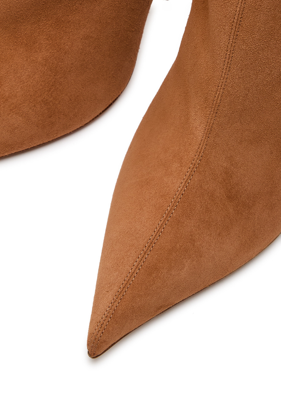 Paris Texas Jessica 105 Suede Ankle Boots - 3