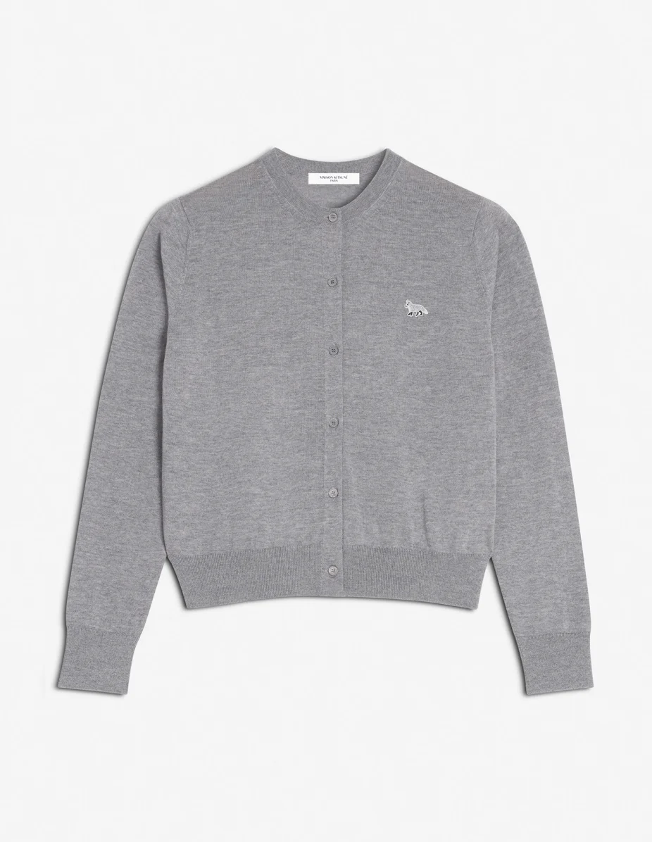 BABY FOX PATCH REGULAR CARDIGAN - 1