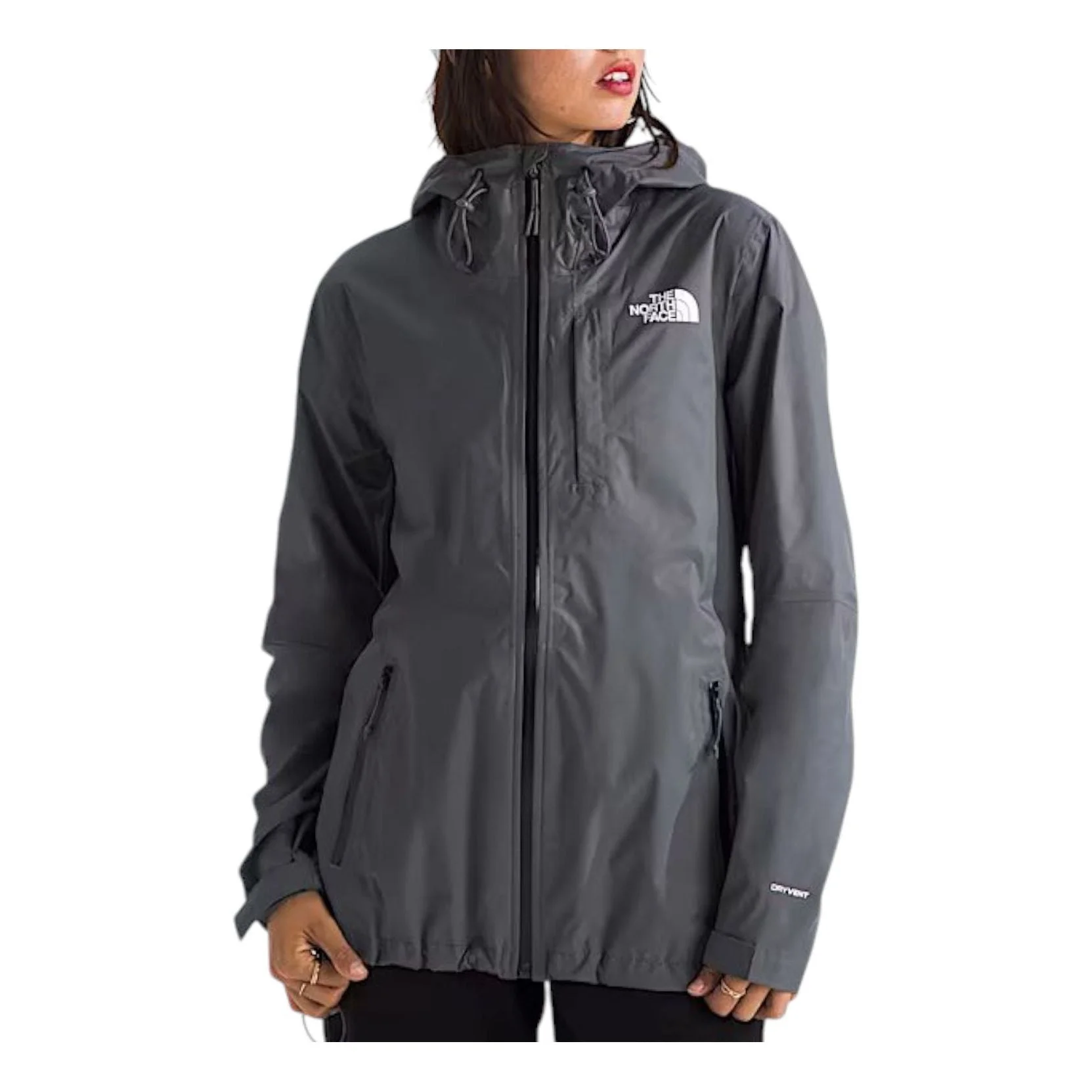 (WMNS) THE NORTH FACE Alta Vista Rain Jacket 'Smoked Pearl' NF0A8BK90UZ - 1