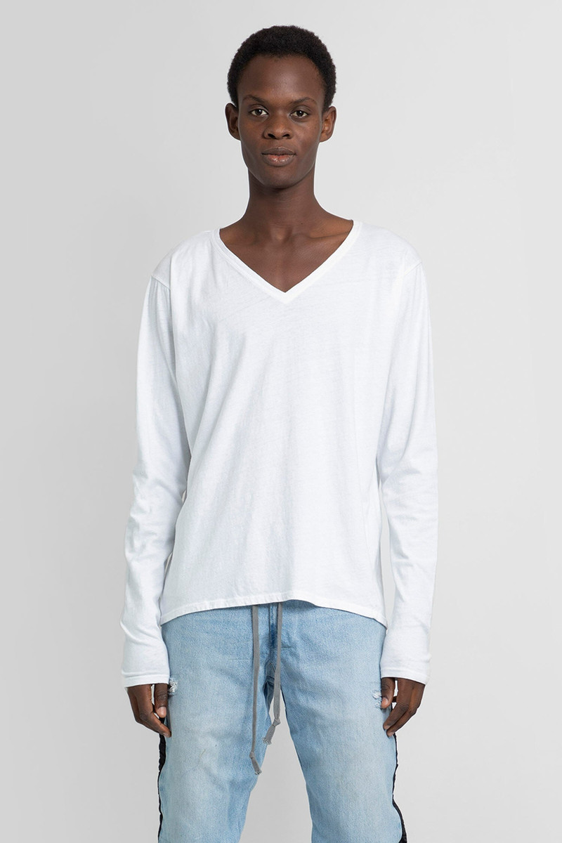 GREG LAUREN MAN WHITE T-SHIRTS 1