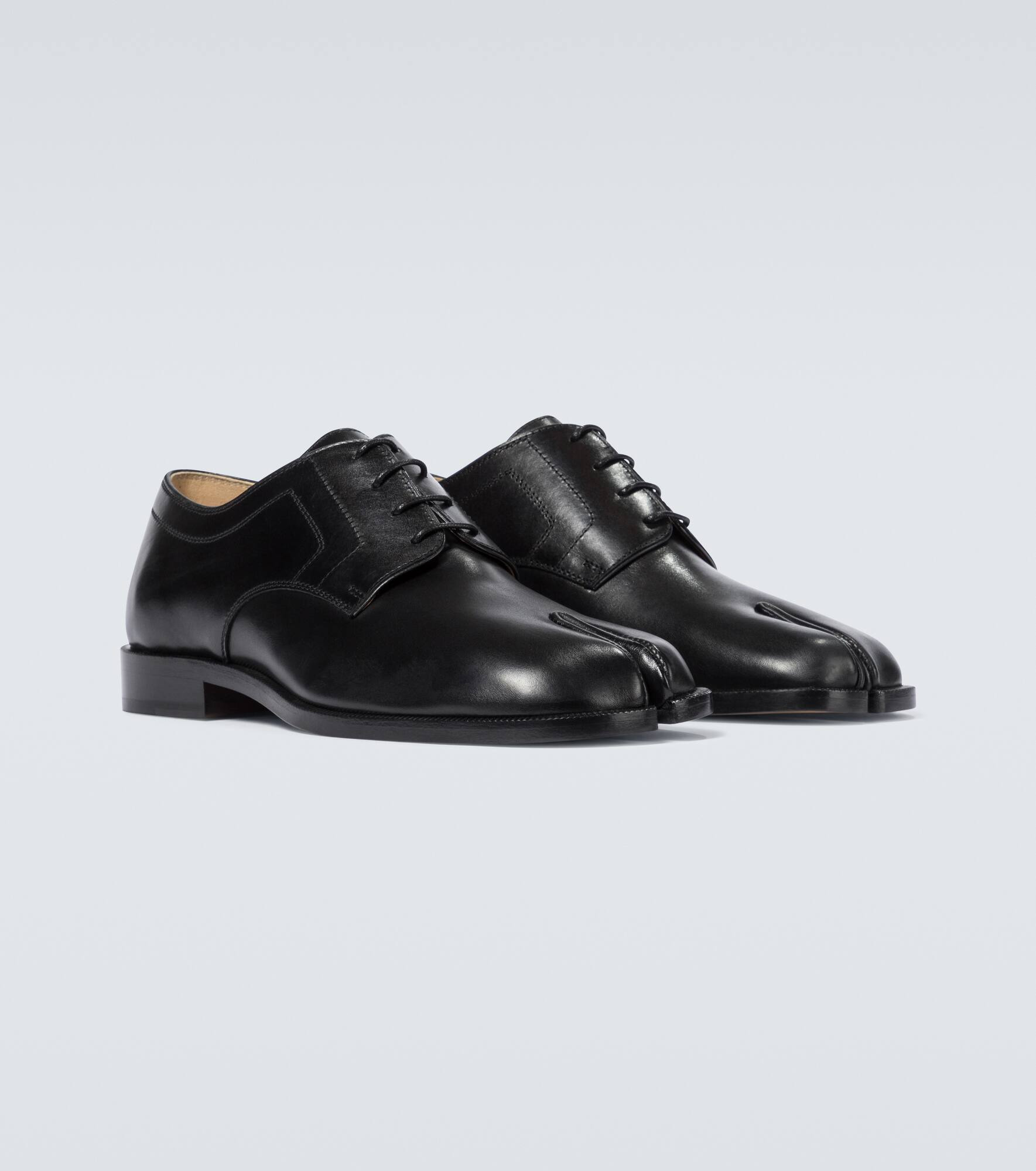 Tabi leather Derby shoes - 5