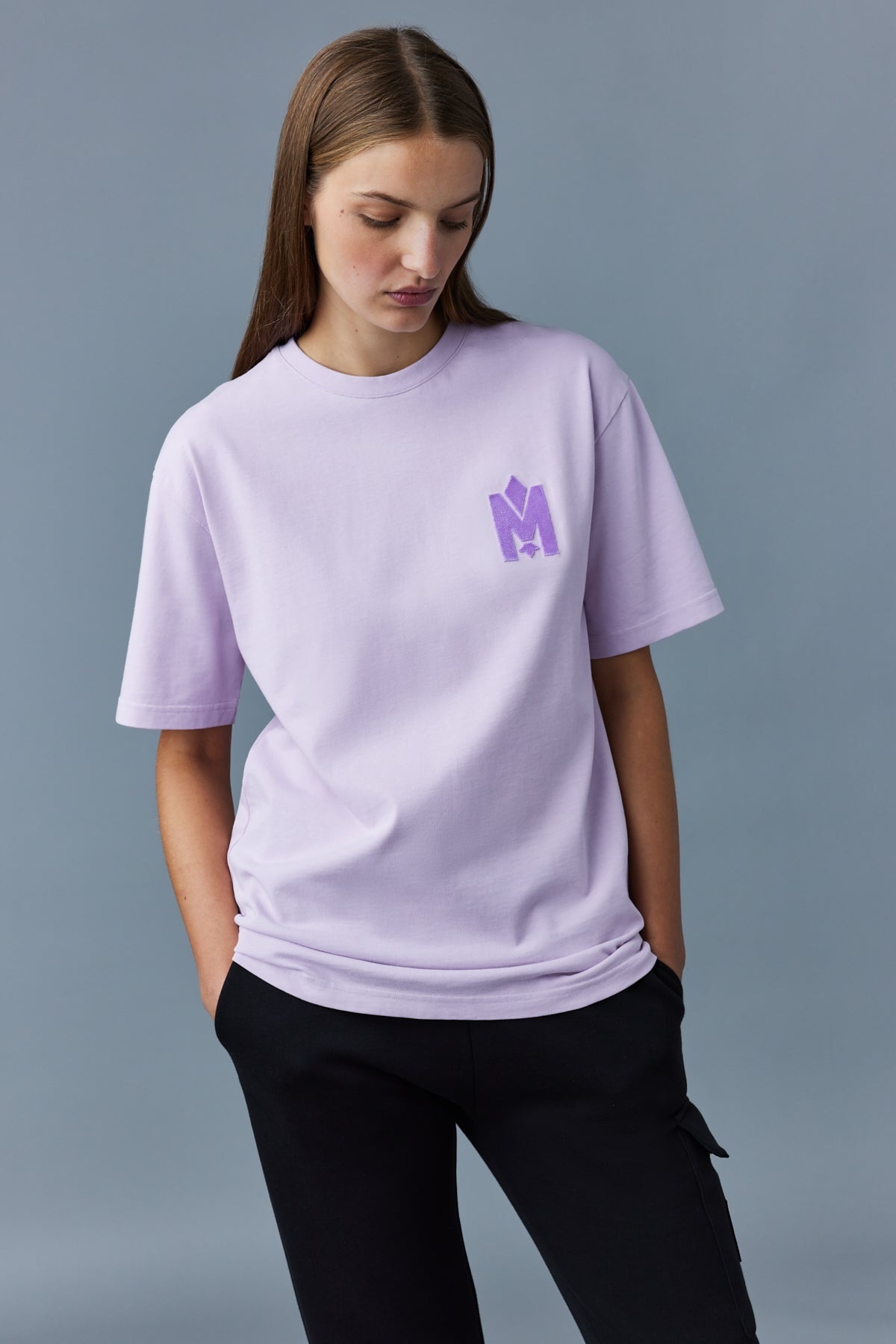 TEE Tee-shirt with velvet logo - 5