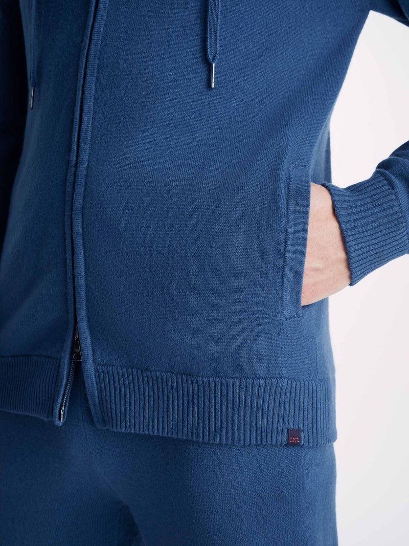 Men's Hoodie Finley 10 Cashmere Denim - 5