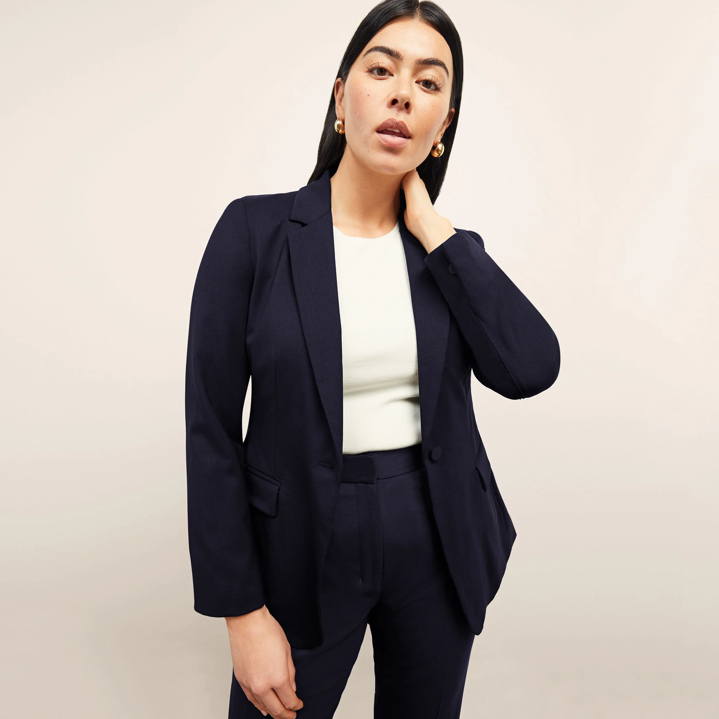 Yiyan Classic Blazer - Italian Wool Twill - 1