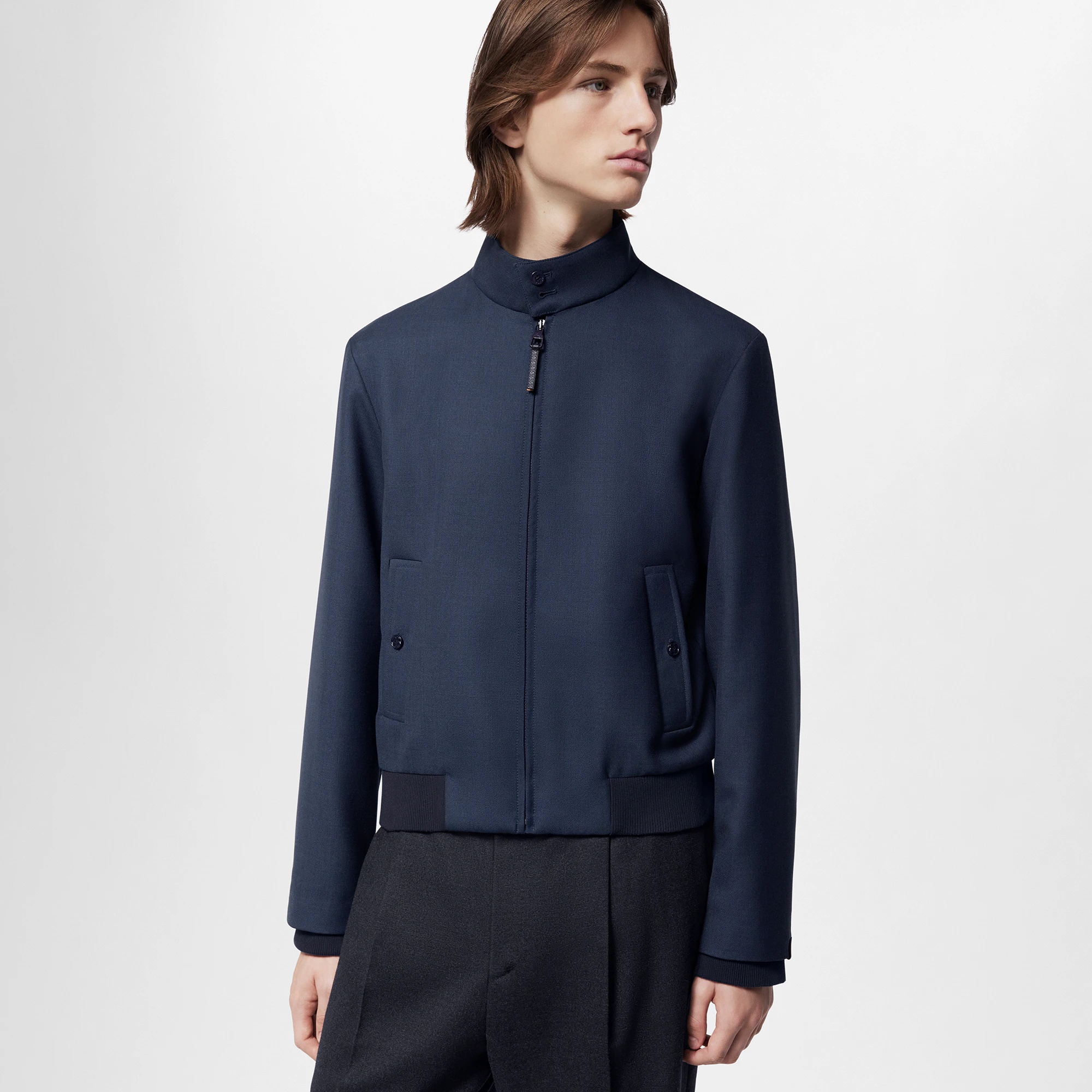 Wool Harrington Blouson - 4