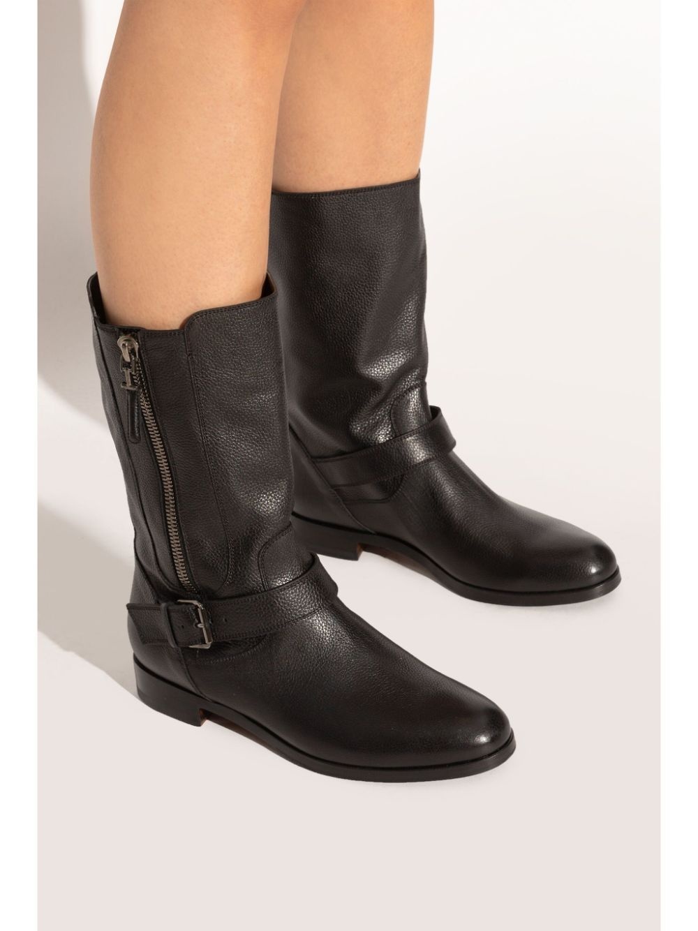 20mm leather boots - 2