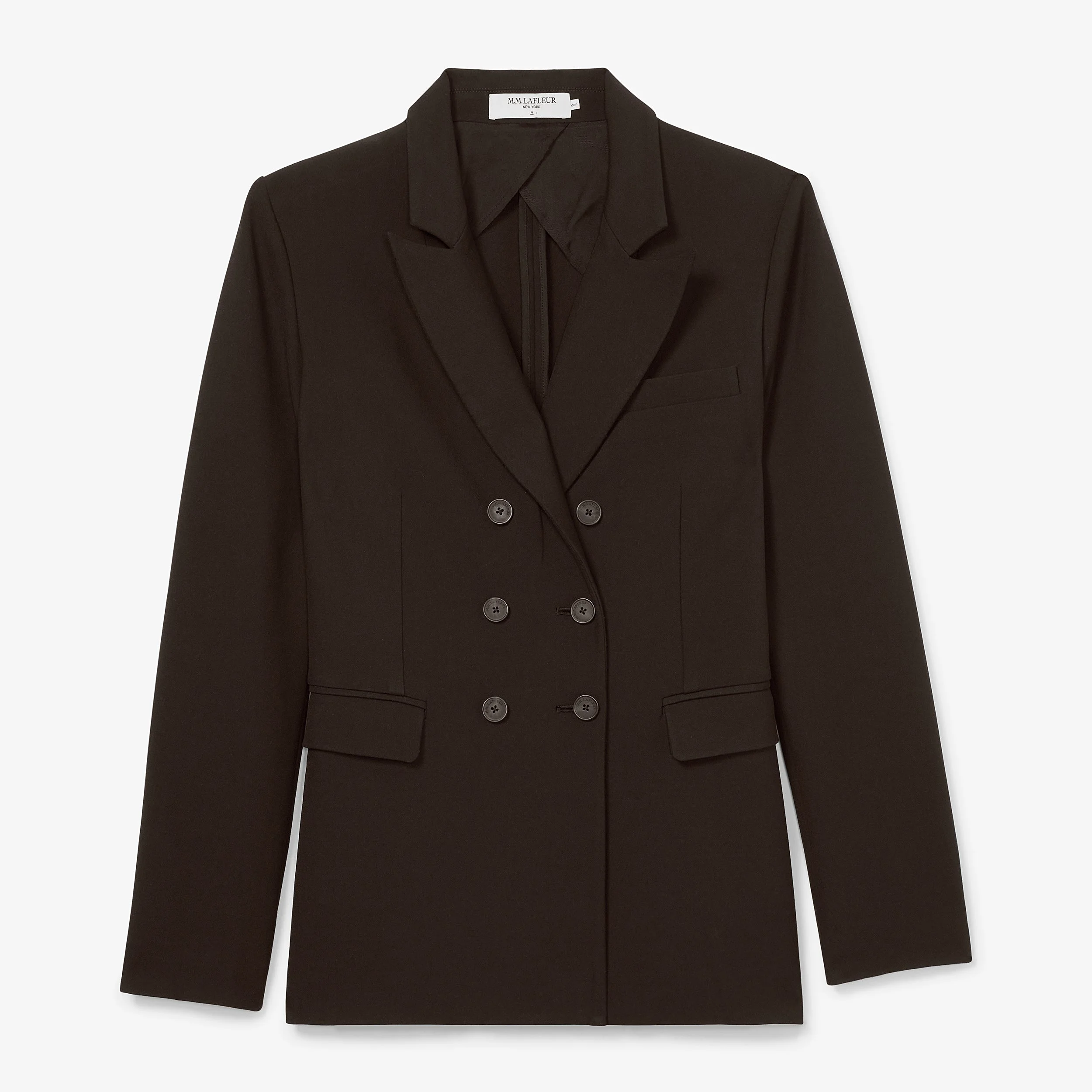 Kati Double-Breasted Blazer - Luxe Flex Suiting - 1