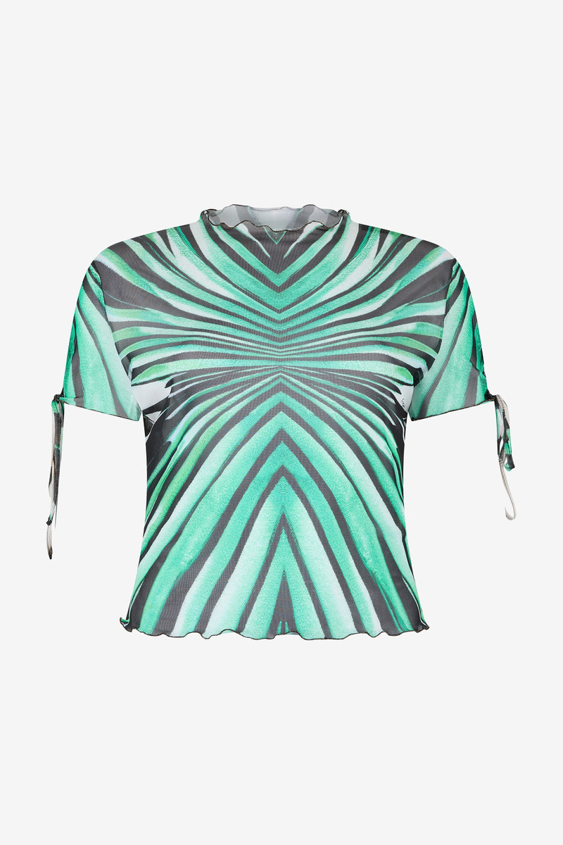 Ray of Sea Print Top 1