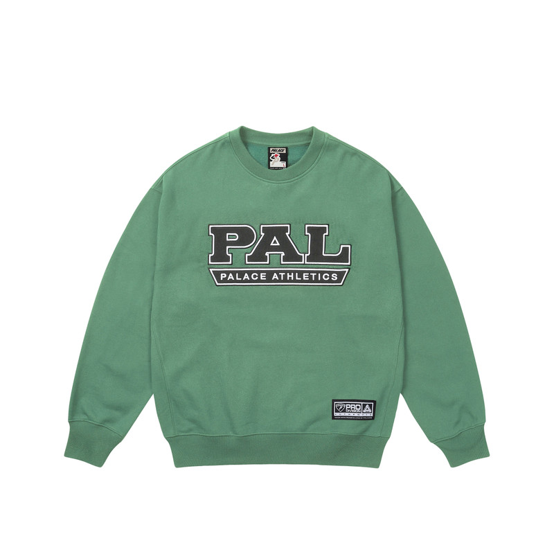 PAL ATHLETICS CREW RACEY GREEN 1