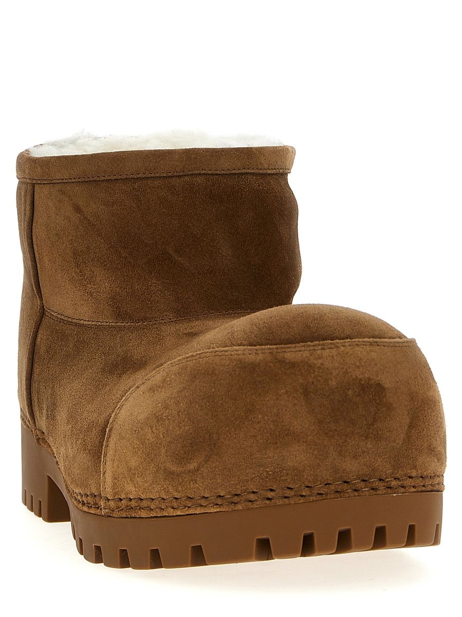 【BALENCIAGA】Alaska Fur Bootie ブーティ Balenciaga Alaska fur booties for Women - Brown in USA