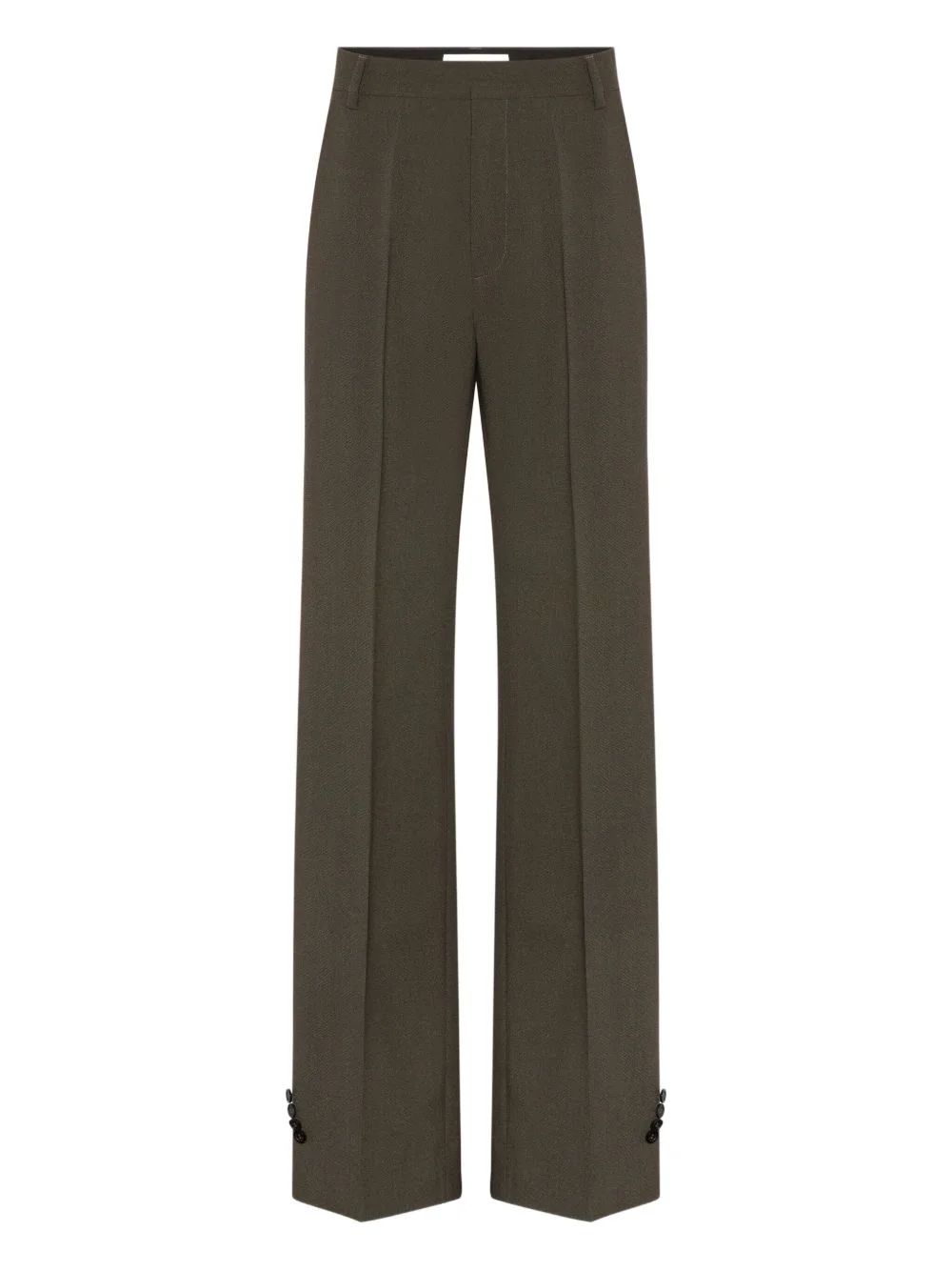 hem buttoning tailoring trousers - 1