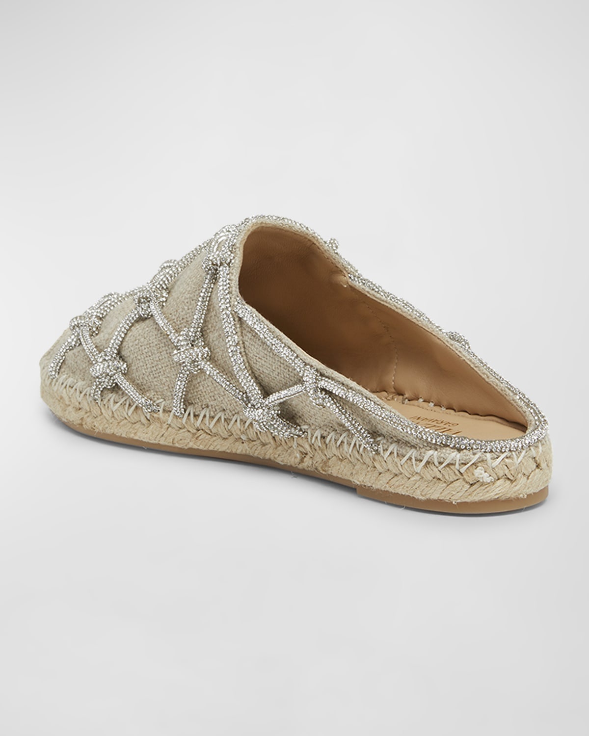 Knot Caged Jute Espadrille Mules - 5