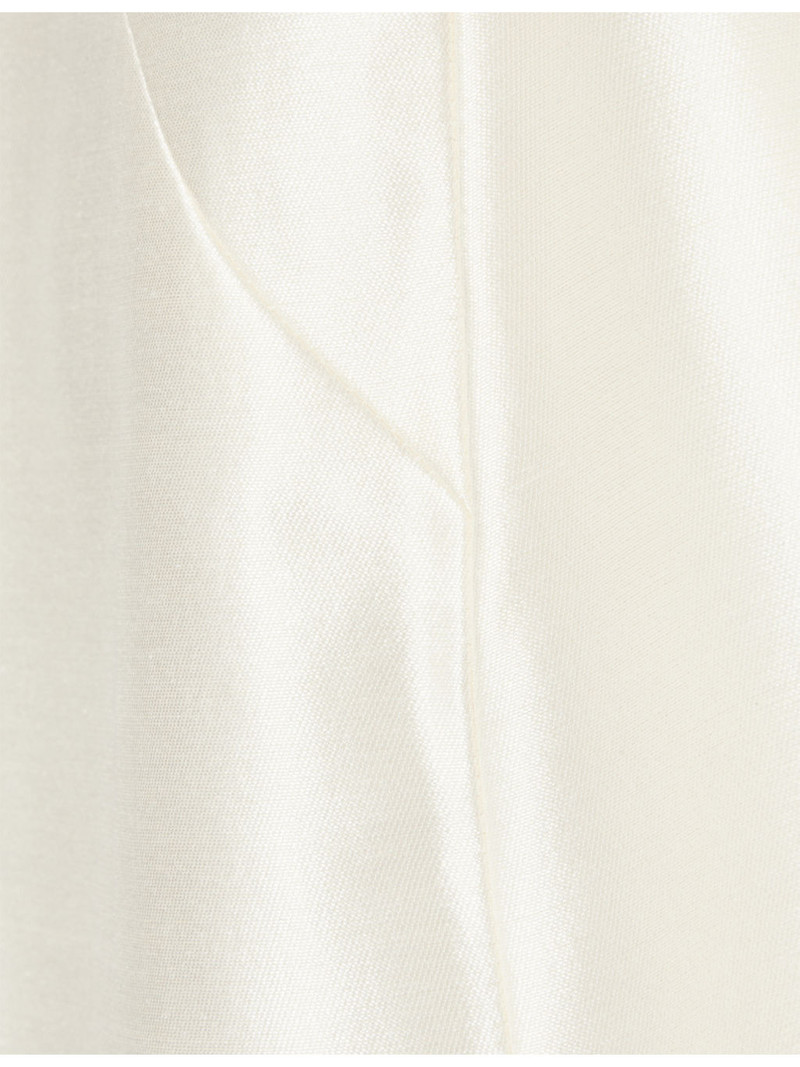 Sona Bandeau Wool-And-Silk Maxi Dress 6