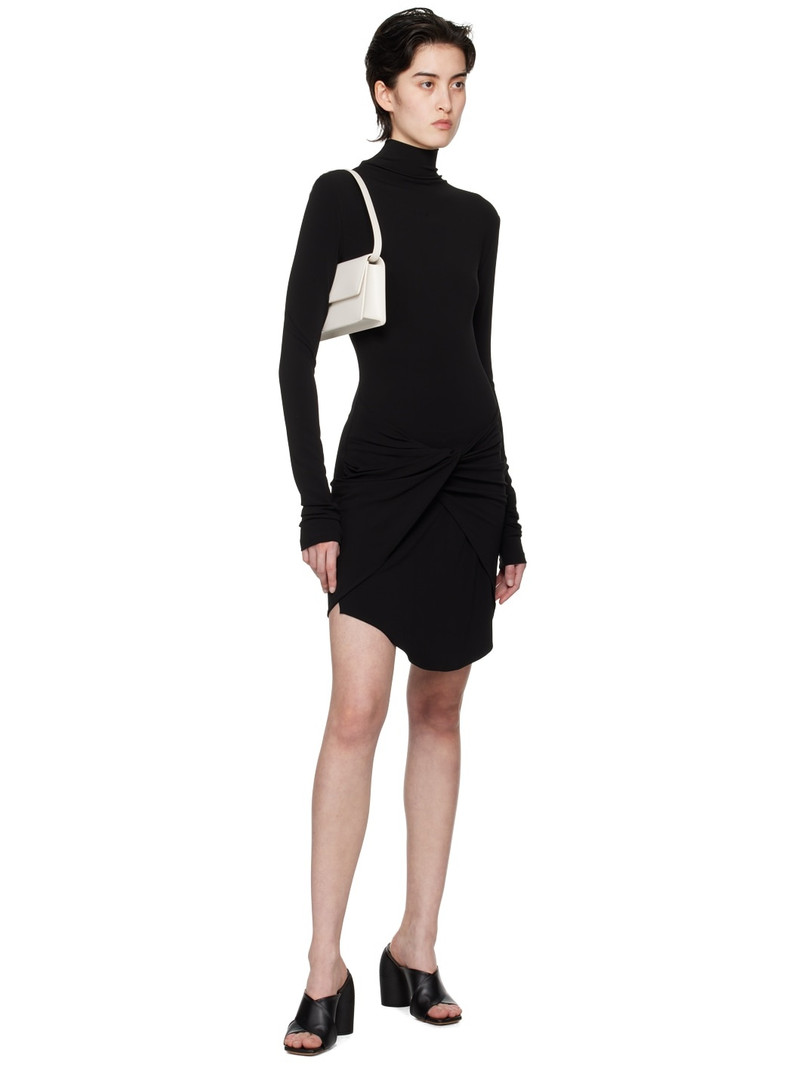 Off-White Black Twist Minidress outlook