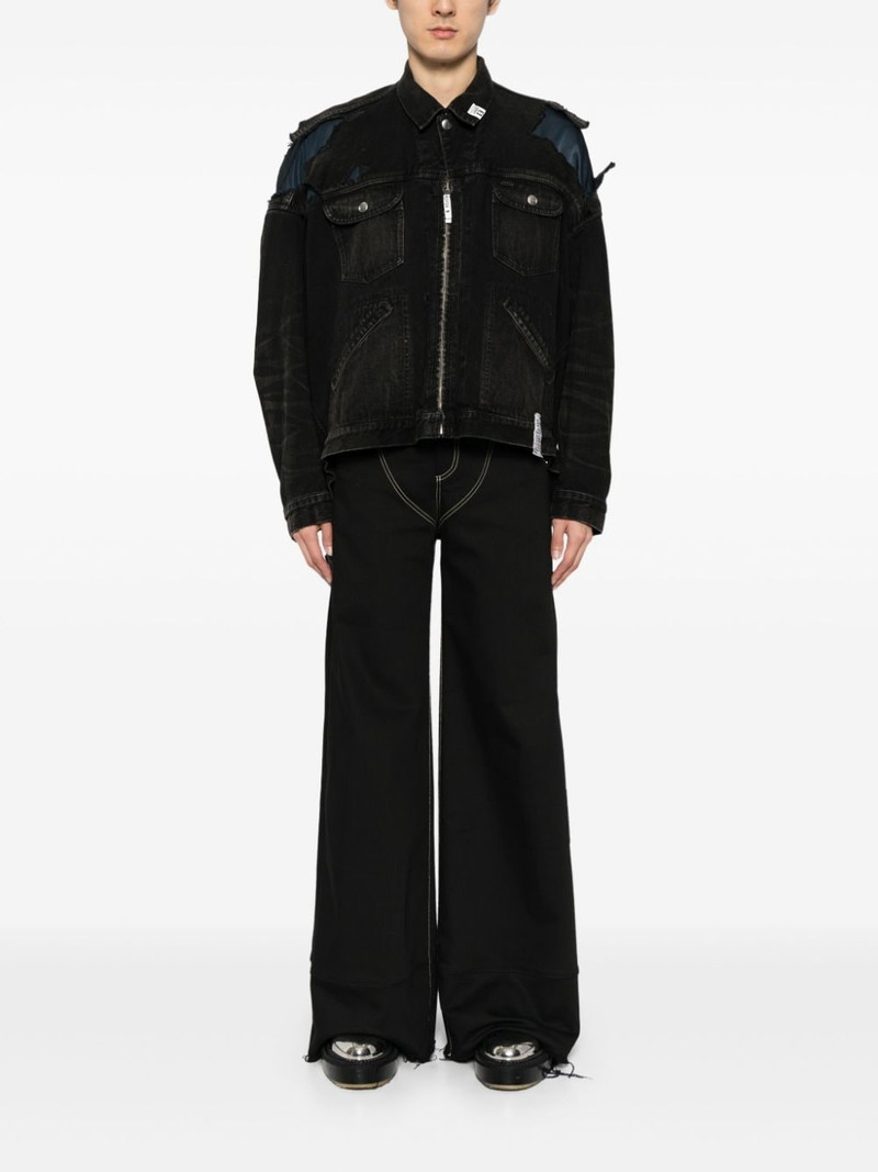 Maison MIHARAYASUHIRO layered denim jacket outlook