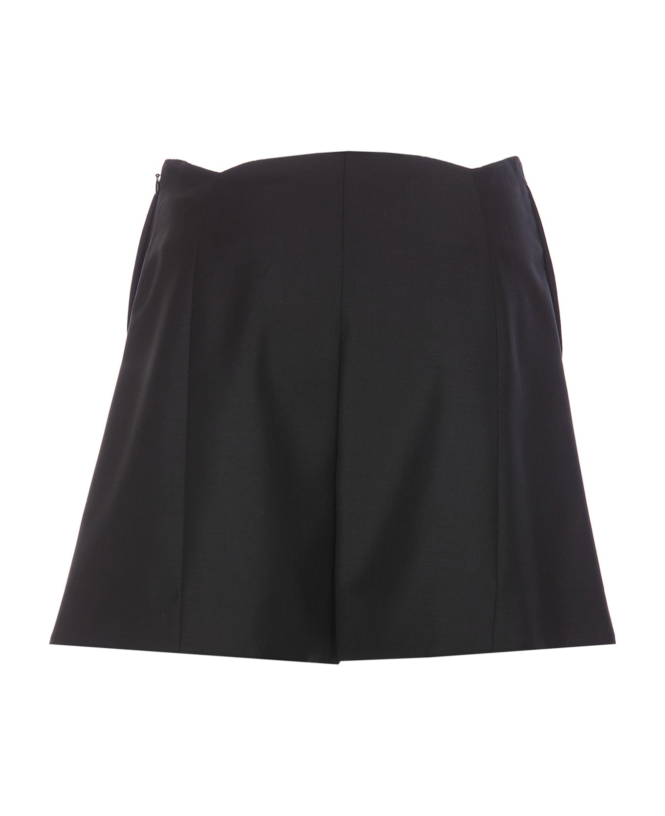 Canvas Wool Shorts - 2